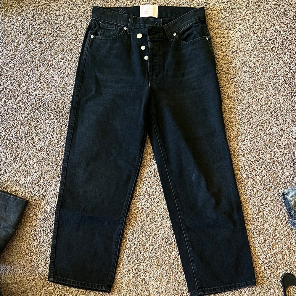 REVICE Men's Dark Denim Jeans
